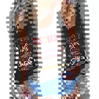 The Best Dads Have Tattoos & Beards Fathers Day Gifts Quote Graphic Design Printed Casual Daily Basic Women Flowy Tank - Thegiftio