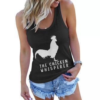 The Chicken Whisperer For Chicken Farm Lover Women Flowy Tank - Thegiftio UK