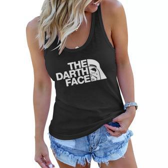 The Darth Face Women Flowy Tank - Monsterry