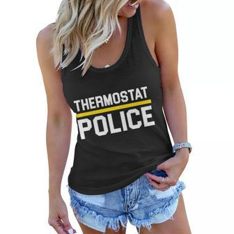 Thermostat Police Logo Women Flowy Tank - Monsterry