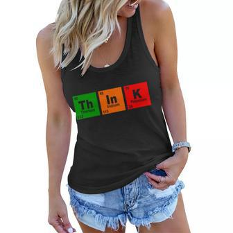 Think Science Periodic Tshirt Women Flowy Tank - Monsterry AU