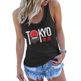 Tokyo Japan Tshirt Women Flowy Tank - Monsterry UK