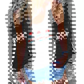 Tooth Santa Christmas Cute Xgiftmas Dental Assistant Hygienist Gift Graphic Design Printed Casual Daily Basic Women Flowy Tank - Thegiftio