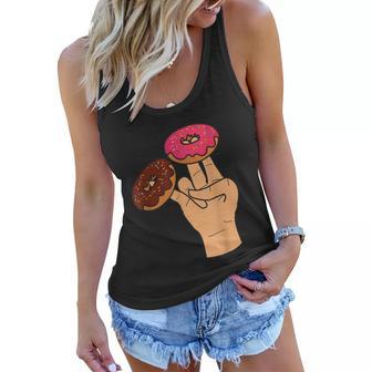 Two In The Pink One In The Stink Funny Shocker Women Flowy Tank - Monsterry DE