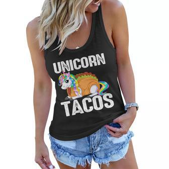 Unicorn Tacos Women Flowy Tank - Monsterry UK