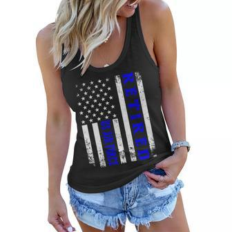 Us Air Force Retired Graphic Design Printed Casual Daily Basic Women Flowy Tank - Thegiftio UK