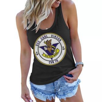 Uss Carl Vinson Cvn Women Flowy Tank - Monsterry