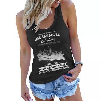 Uss Sandoval Apa Women Flowy Tank - Monsterry