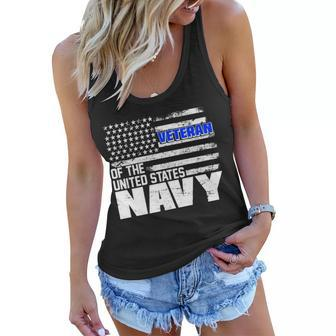 Veteran Of The United States Navy Women Flowy Tank - Monsterry CA