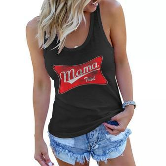Vintage Mama Tried Gift Funny Retro Country Outlaw Music Gift Women Flowy Tank - Monsterry