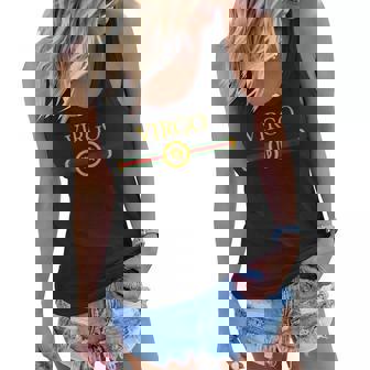 Virgo Zodiac Sep August Birthday Graphic Art Virgo Sign V2 Women Flowy Tank - Thegiftio