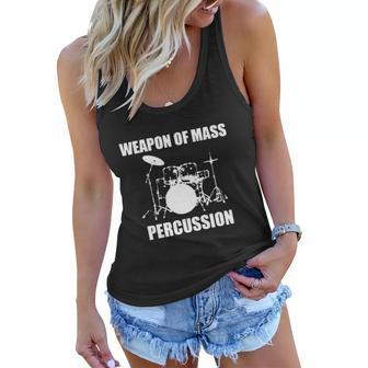 Weapon Of Mass Percussion Women Flowy Tank - Monsterry AU