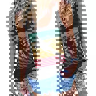 Whale Orca Retro Style Men Women Novelty Vintage Funny Gift Women Flowy Tank - Thegiftio