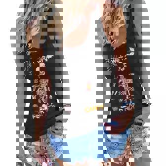 Will X-Ray For Candy Cute Halloween Skeleton Candy Radiology Women Flowy Tank - Thegiftio