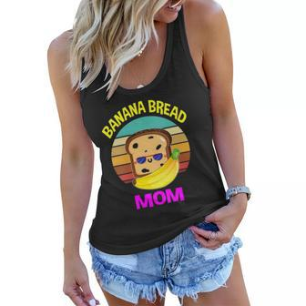 Womens Banana Bread Mom Lovers Food Vegan Gifts Mama Mothers Women Flowy Tank | Mazezy
