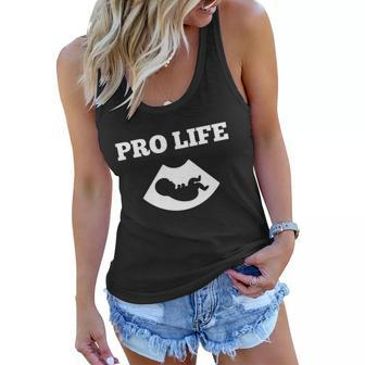 Womens Funny Pro Life Sarcastic Quote Feminist Cool Humor Pro Life Women Flowy Tank - Monsterry