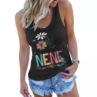 Womens I Love Being Called Nene Sunflower Mothers Day Women Flowy Tank - Thegiftio UK