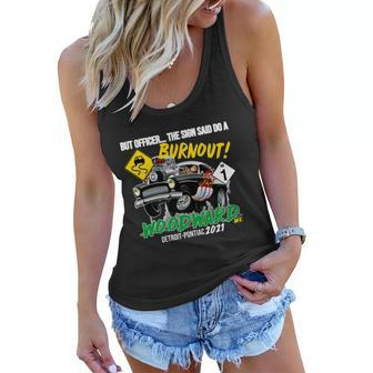 Woodward Ave 2021 Funny Burnout M Graphic Design Printed Casual Daily Basic Women Flowy Tank - Thegiftio UK