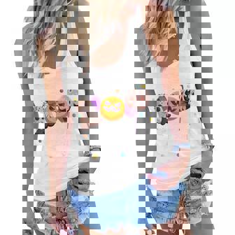 Kids Im Just Here For The Candy Halloween Cute Lollipop Sweets Women Flowy Tank - Thegiftio