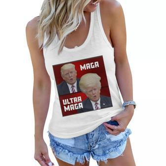 Ultra Maga Donald J Trump Ultra Maga Tshirt Women Flowy Tank - Monsterry