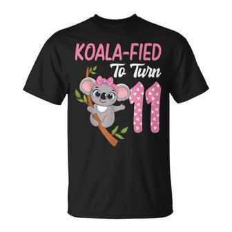 11 Year Old Koala 11Th Birthday Party Animal Koala Lover Unisex T-Shirt - Seseable