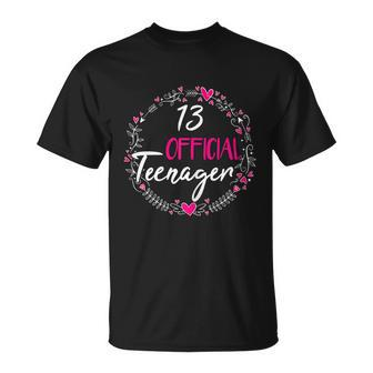 13Th Birthday Girls 13 Years N Nager Birthday T-Shirt - Thegiftio UK