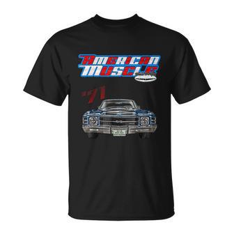 1971 ChevelleMuscle CarSs454Ss427Ss396HotrodDrag Race Unisex T-Shirt - Monsterry UK