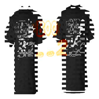 2Nd Birthday Boo Im 2 Two Yr Ghost Halloween Costume T-shirt - Thegiftio UK