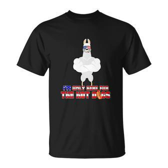 4Th Of July America Flag Happy Usa Day Unisex T-Shirt - Monsterry