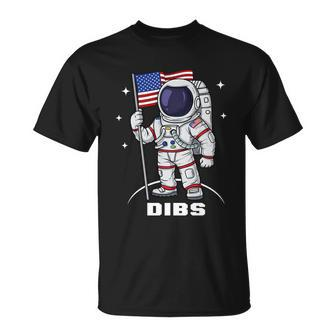 4Th Of July Astronaut Usa American Flag Funny Patriotic Unisex T-Shirt - Monsterry UK