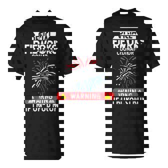 4Th Of July Funny Fireworks Coordinator Gift Unisex T-Shirt - Seseable