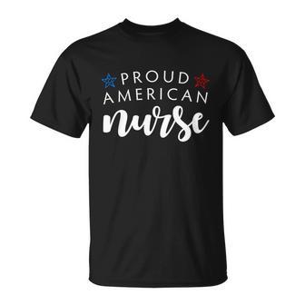 4Th Of July Nurse Independence Day Design Hospital Workers Cute Gift Unisex T-Shirt - Monsterry DE