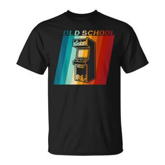 70S 80S 90S Vintage Retro Arcade Video Game Old School Gamer T-shirt - Thegiftio UK