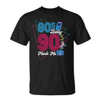 80S Baby 90S Made Me Born In The 80S T-shirt - Thegiftio UK