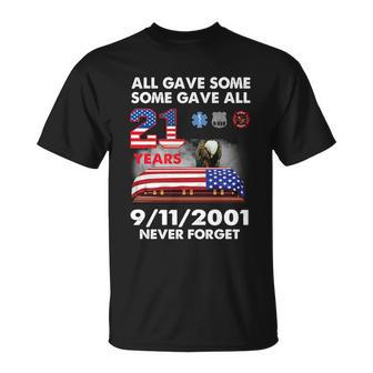 9 11 Never Forget 9 11 Never Forget All Gave Some Some Gave All 20 Years T-shirt - Thegiftio UK