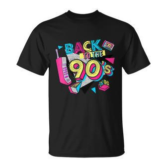 Back To The 90S Outfits Retro Costume Party Cassette Tape T-Shirt - Thegiftio UK