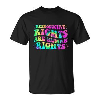 Aesthetic Reproductive Rights Are Human Rights Feminist V4 Unisex T-Shirt - Monsterry DE
