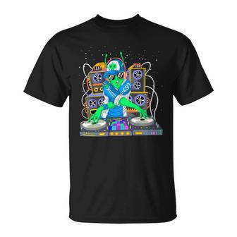 Alien Space Dj Unisex T-Shirt - Monsterry AU