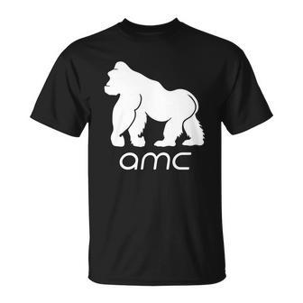 Amc To The Moon Short Squeeze Ape Unisex T-Shirt - Monsterry CA