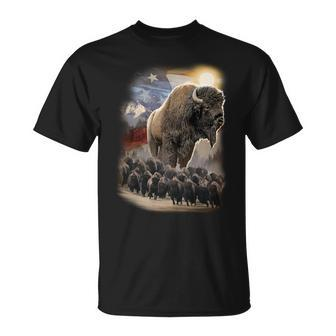 American Bison Tshirt Unisex T-Shirt - Monsterry UK