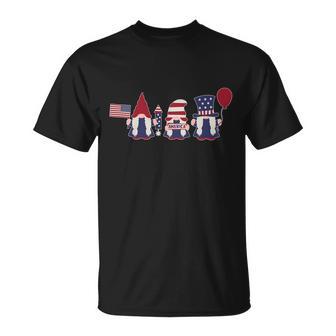 American Lawn Gnomes Usa Go America Unisex T-Shirt - Monsterry UK