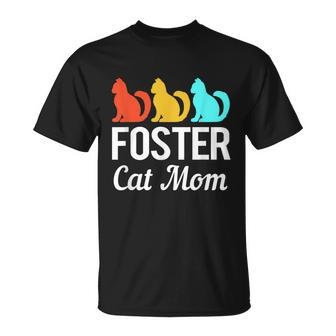 Animal Adoption Cat Rescue Foster Cat Mom T-shirt - Thegiftio UK