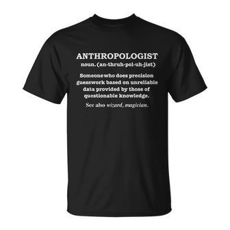 Anthropologist Definition Anthropology Graduate T-Shirt - Thegiftio UK
