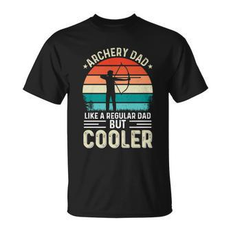 Archery Dad Fathers Day For Archer Bow Hunter T-Shirt - Thegiftio UK