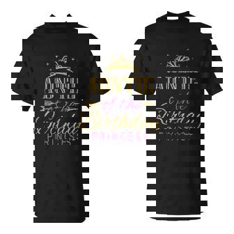 Auntie Of The Birthday Princess Girls Party T-shirt - Thegiftio UK