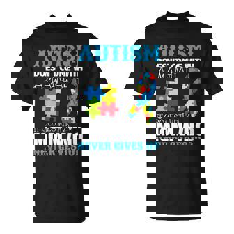 Autism Doesnt Come With A Manual V2 T-shirt - Thegiftio