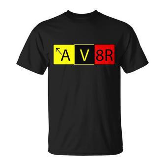 Av8r Pilot Expressions Tshirt Unisex T-Shirt - Monsterry