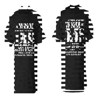 Awesome Dads Have Tattoos And Beards T-Shirt - Thegiftio