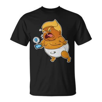 Baby Trump Crying Tweet Tshirt Unisex T-Shirt - Monsterry