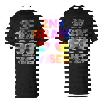 Back To School 2Nd Grade Vibes Kids Teacher Student Unisex T-Shirt - Seseable